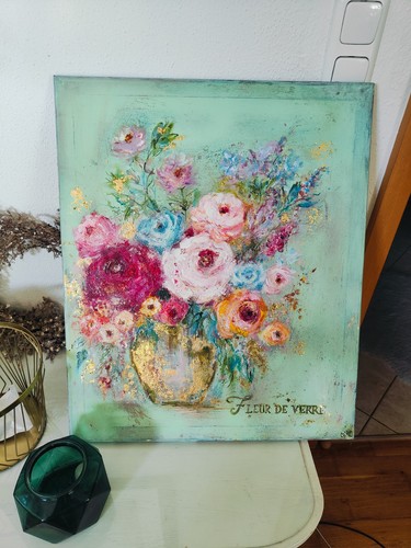 Acrylbild shabby 60 - shabby, 50×60