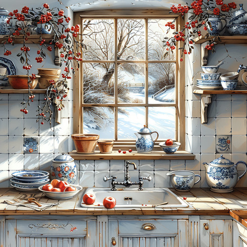 Deko bild vintage shabby - deko,