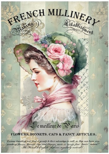 BÜGELBILD-Vintage-Shabby-Nost