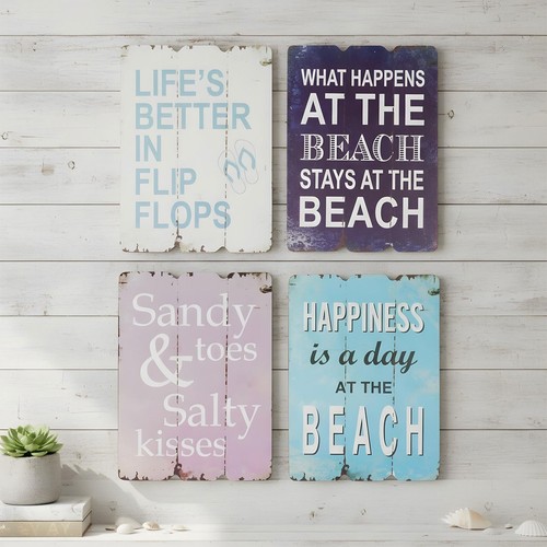 4er set wandbilder - set, meer