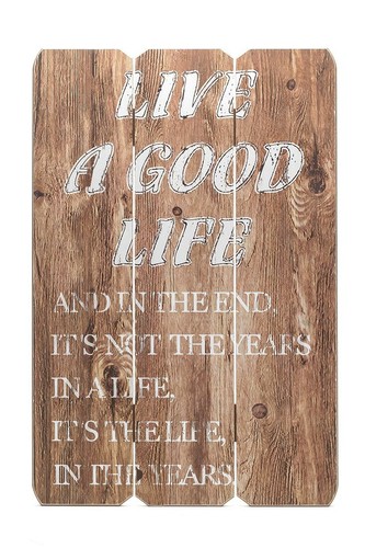 Holz schild wandschild spruch - holz-schild,