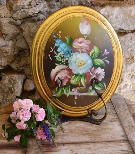 Deko wandbild oval - deko,