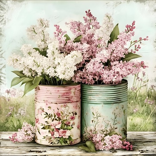 Wandbild vintage shabby - vintage,