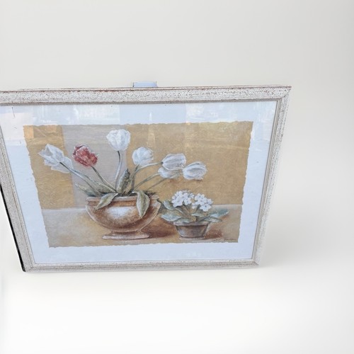 Gerahmtes blumenbild 90x70 - gerahmtes,