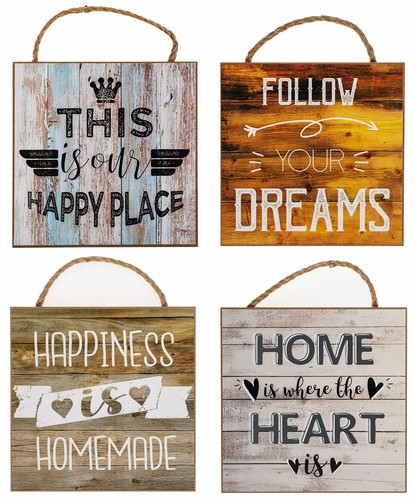 4er set wandbilder - wandbilder, 20x20cm