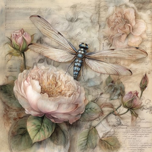 Wandbild vintage shabby - wandbild,