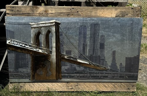 Wandbild bild brooklyn bridge - wandbild,