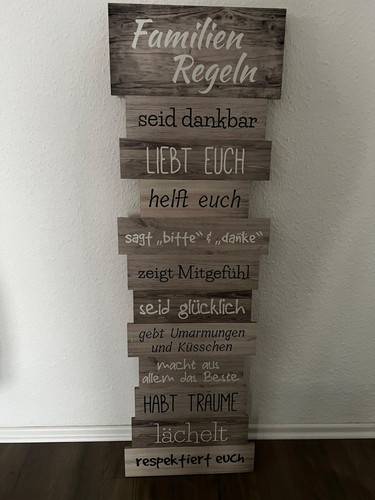 Wandbild holzschild - wandbild,