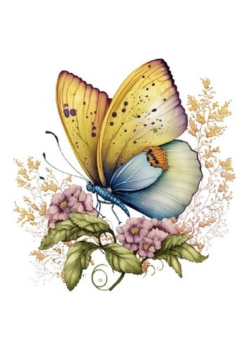 BÜGELBILD-Vintage-Shabby-Vint