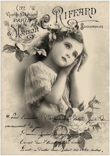 BÜGELBILD-Vintage-Shabby-Nost