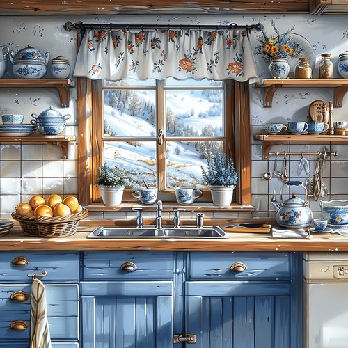 Deko bild vintage shabby chic - bild,