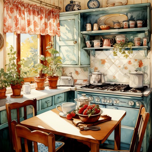 Deko bild shabby - deko, retro